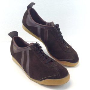 Vintage North Star Canada Brown Suede Running Shoes Sneakers